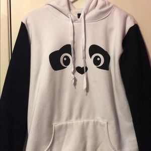 Panda hoodie with ears